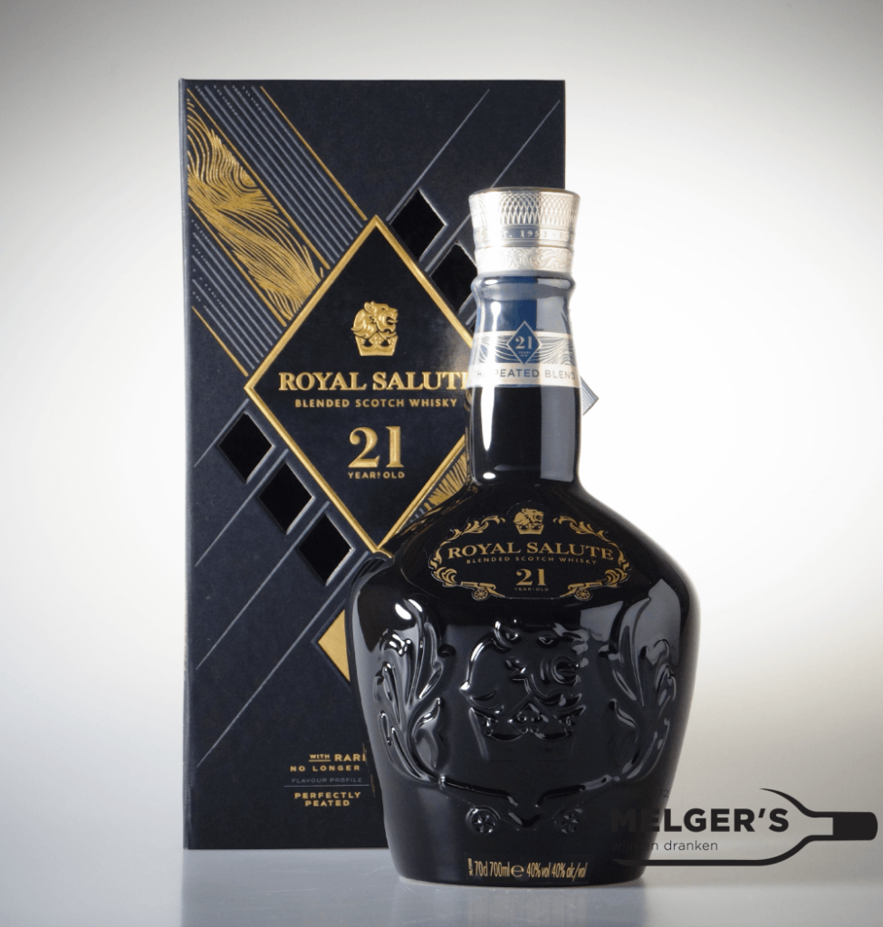 Royal Salute The Peated Blend Yrs Cl Melgers Wijn En Dranken