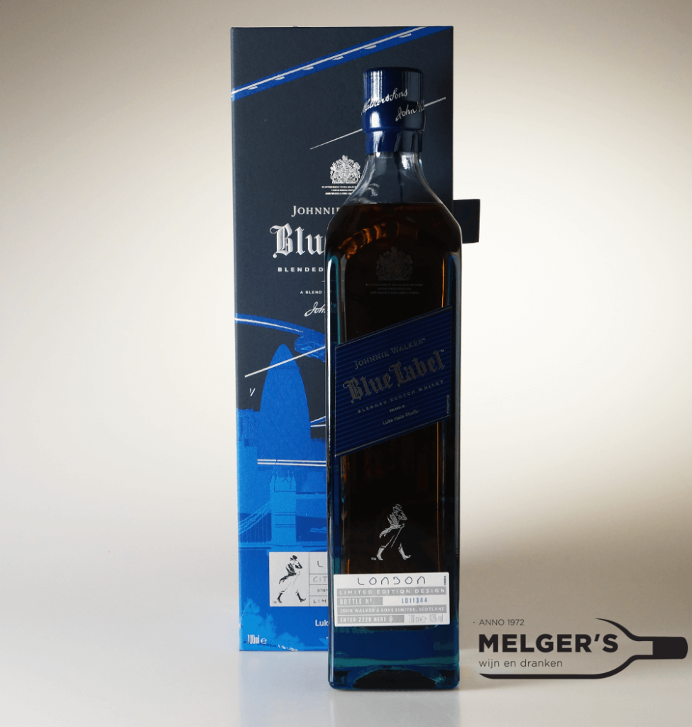 Johnnie Walker Blue Label City Of The Future Londen 70cl Melgers Wijn