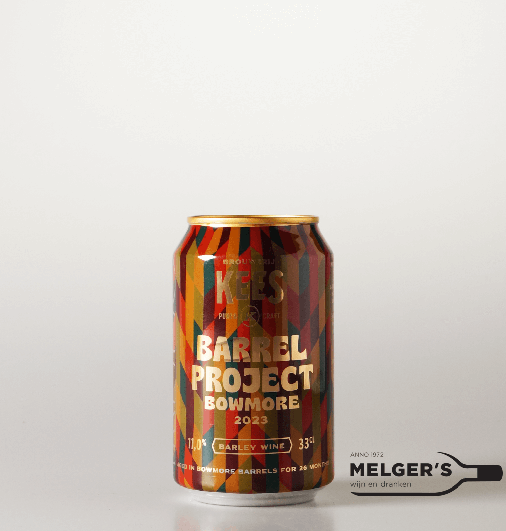 Kees Barrel Project Bowmore Barrel Aged Barleywine Cl Blik