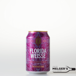 Thornbridge – Florida Weisse Hazy Raspberry Sour Blik 33cl - Melgers