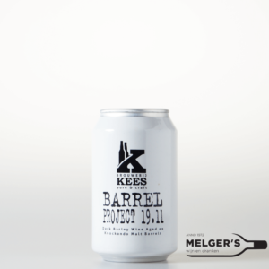 Kees – Barrel Project 19.11 Dark Barleywine Aged on Knockando Malt Barrels Blik 33cl - Melgers