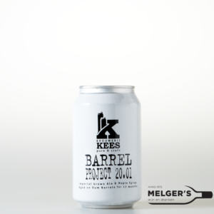 Kees – Barrel Project 20.01 Imperial Brown Ale & Maple Syrup Rum Barrel Aged Blik 33cl - Melgers