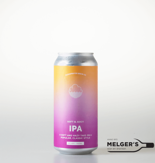 cloudwater brew co soft & juicy new england ipa india pale ale blik 44cl