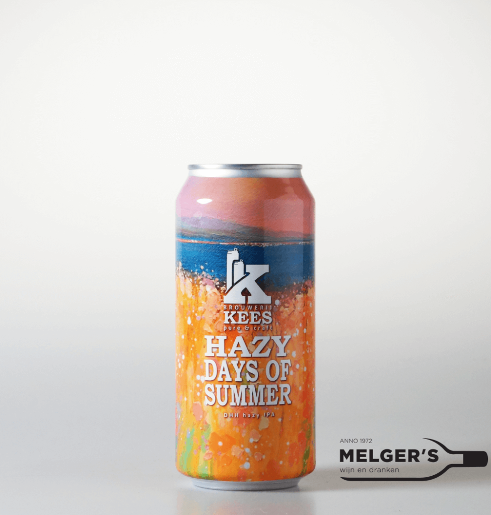 Kees Hazy Days Of Summer DDH Hazy IPA Blik 44cl Melgers Wijn en Dranken