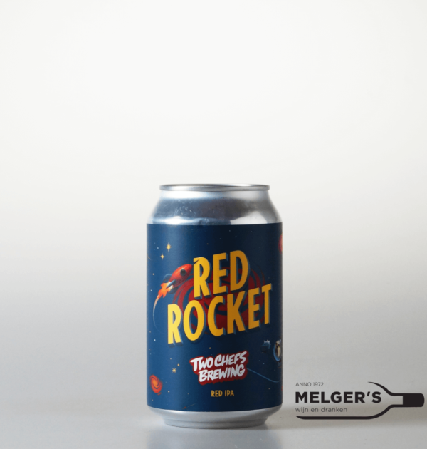 Two Chefs - Red Rocket Red IPA Blik 33cl
