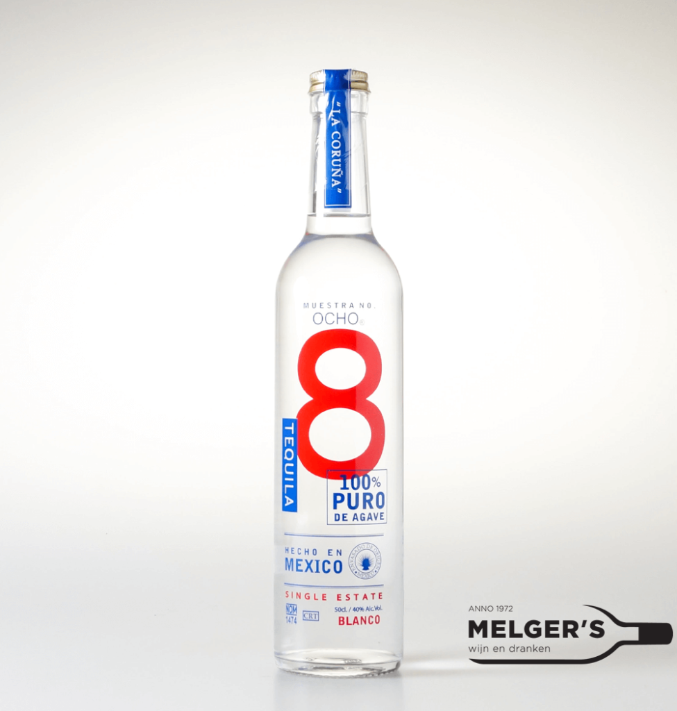 Tequila Ocho Blanco 50cl Melgers Wijn en Dranken