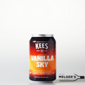 Kees – Vanilla Sky Imperial Pastry Stout Blik 33cl - Melgers