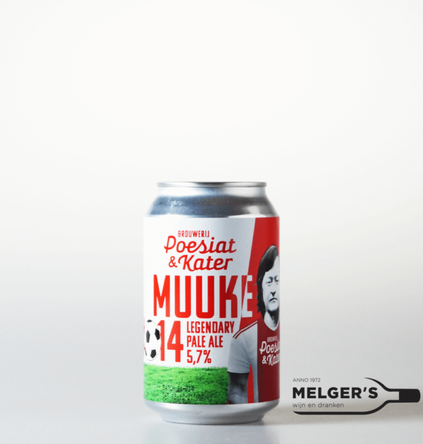 Poesiat & Kater - Muuke 14 Legendary Pale Ale Blik 33cl