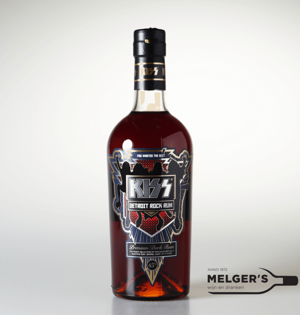 Kiss Detroit Rock Rum 70cl Melgers Wijn en Dranken