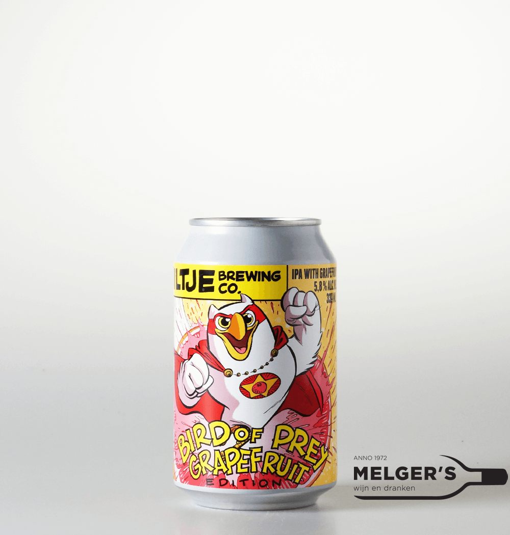 Uiltje Bird Of Prey IPA Grapefruit Edition Blik 33cl Melgers Wijn