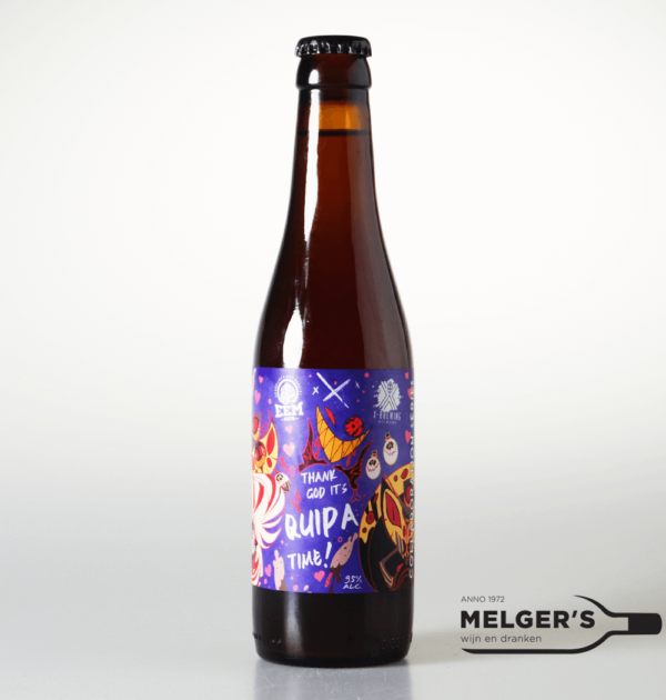 X-Brewing x Eembier - Thank God It's Quipa Time! Quadruple IPA 33cl