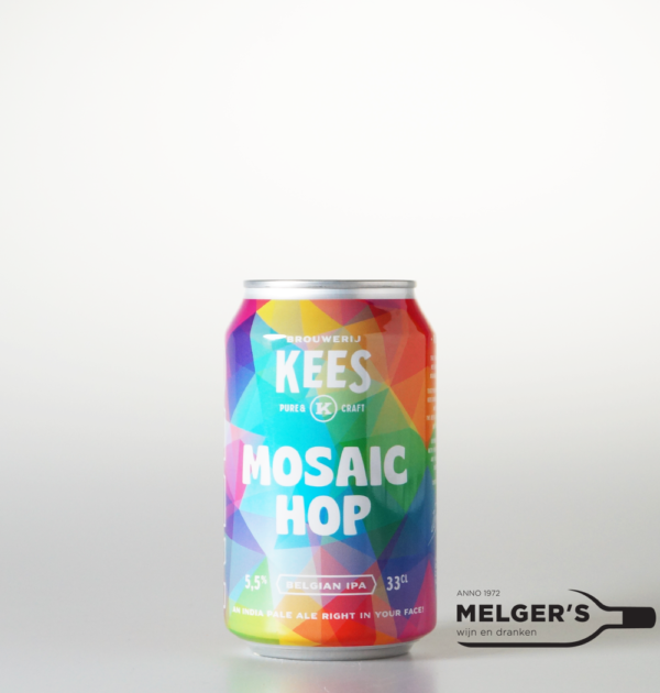 Kees Mosaic Hop Belgian IPA Blik 33cl