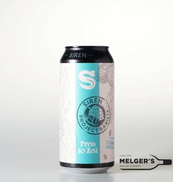 Siren - Project Barista: Press To Zest Traditional Gose With Coffee 44cl Blik