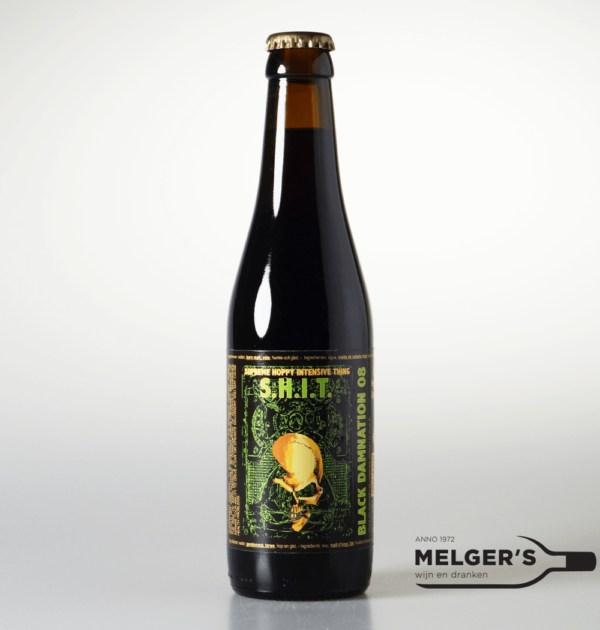 Struise - Black Damnation 08 S.H.I.T.Vintage 2018 Bourbon Barrel Aged Dark IPA 33cl