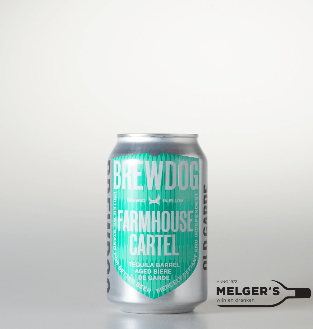 BrewDog Farmhouse Cartel Tequila Barrel Aged Biere De Garde 33cl Blik
