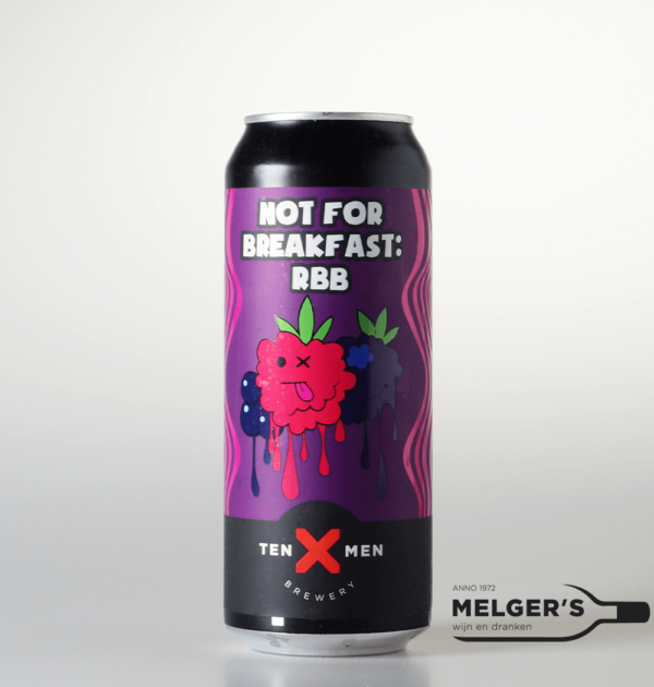 Ten Men - Not For Breakfast RBB Pastry Sour 50cl Blik
