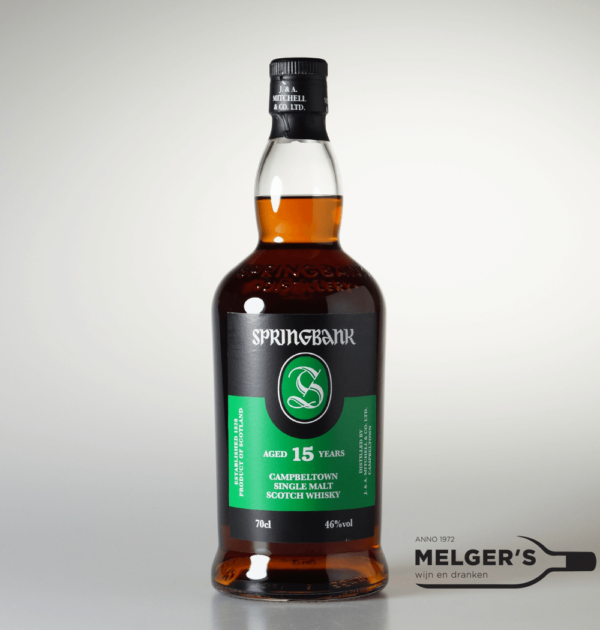 Springbank 15 Years Sherry  70cl geen doos