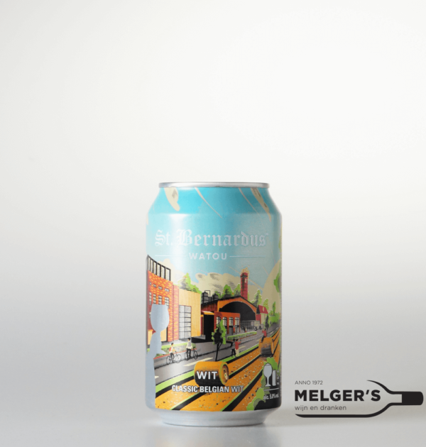 St Bernardus - Wit Witbier 33cl Blik