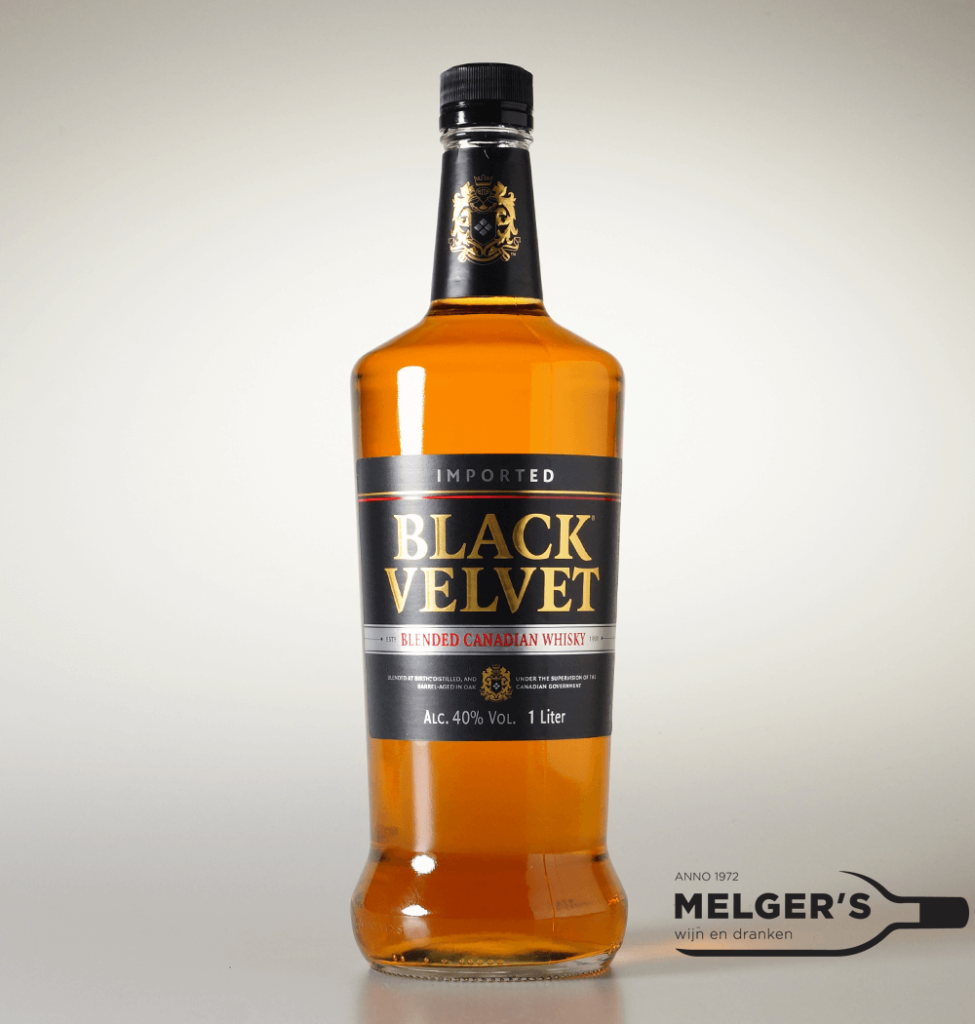 Black Velvet 1L Melgers Wijn en Dranken
