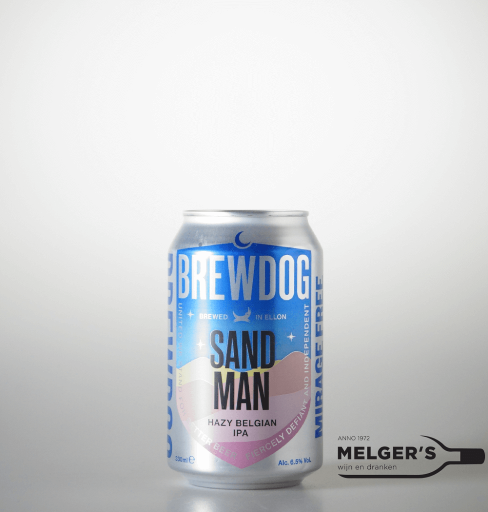 Brewdog Sandman Hazy Belgian IPA 33cl Blik Melgers Wijn en Dranken