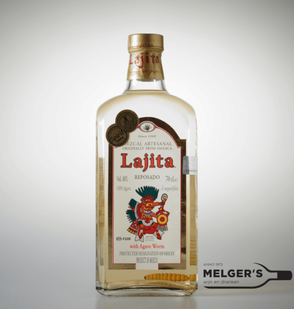 Mezcal Lajita met wurm 70cl