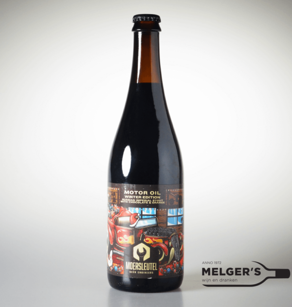 Moersleutel - Motor Oil Winter Edition Russian Imperial Stout with Chocolate & Orange 75cl