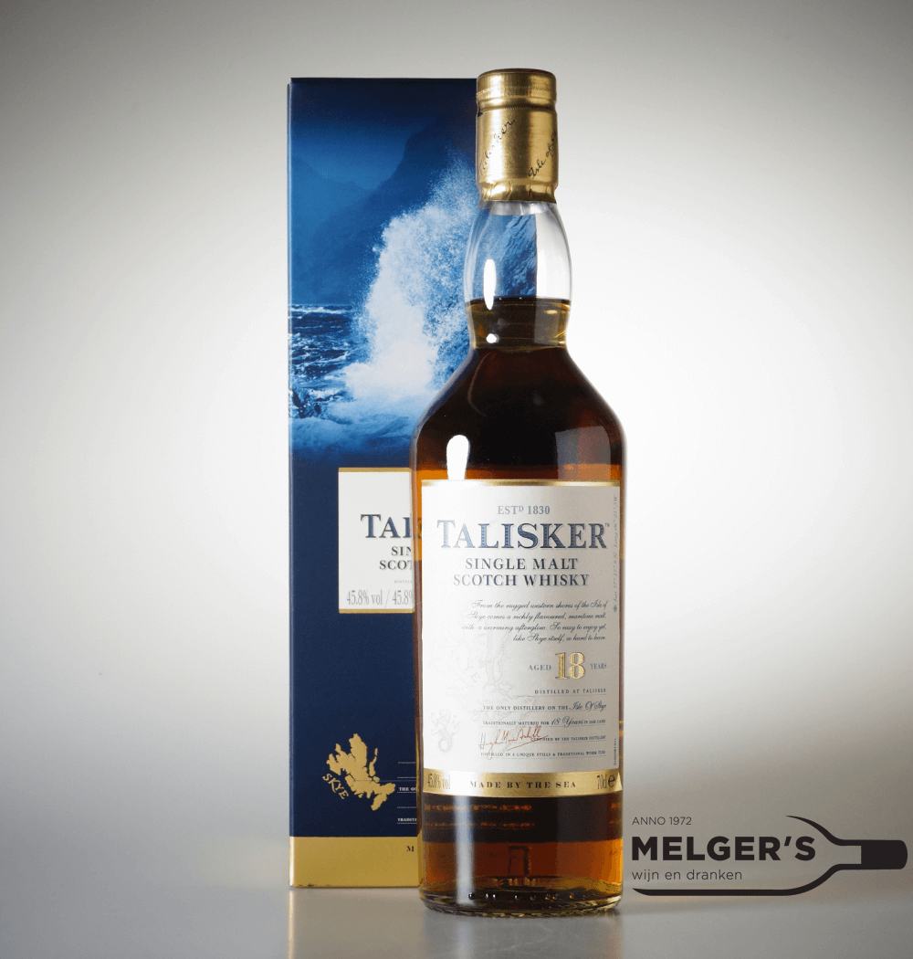 Talisker 18 Years 70cl - Melgers Wijn en Dranken