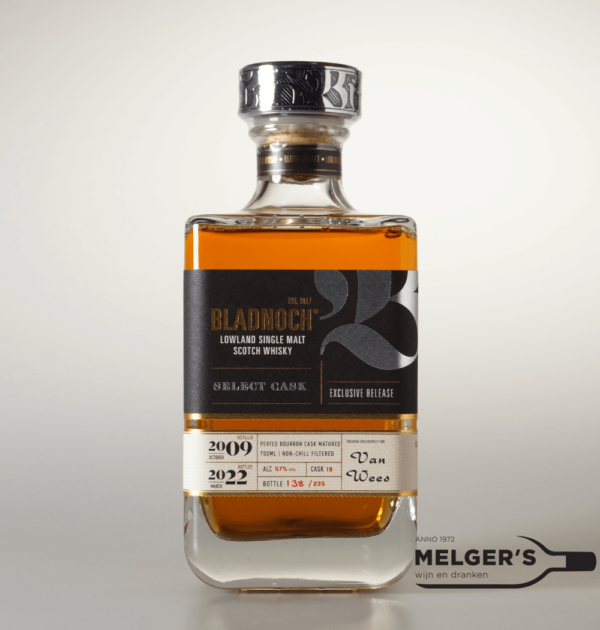 Bladnoch Select Cask 2009 Peated 70c