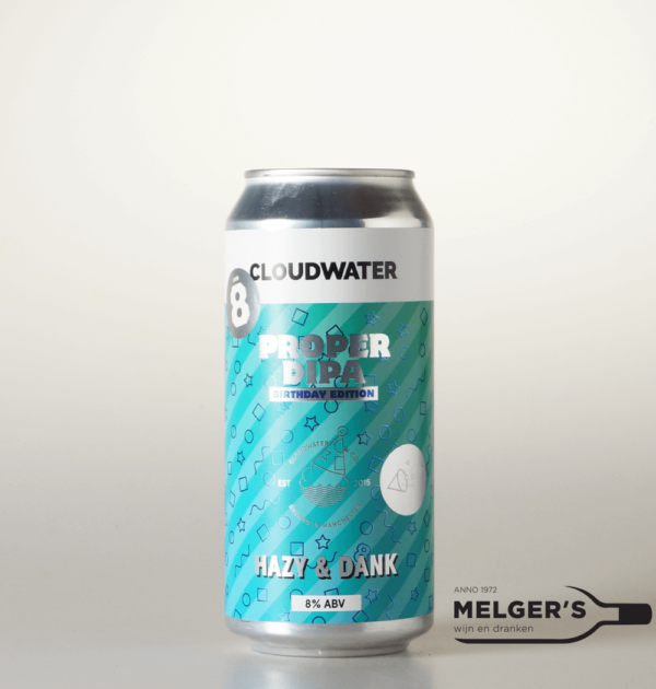 Cloudwater - Proper DIPA Birthday Edition Double New England IPA Blik 44cl