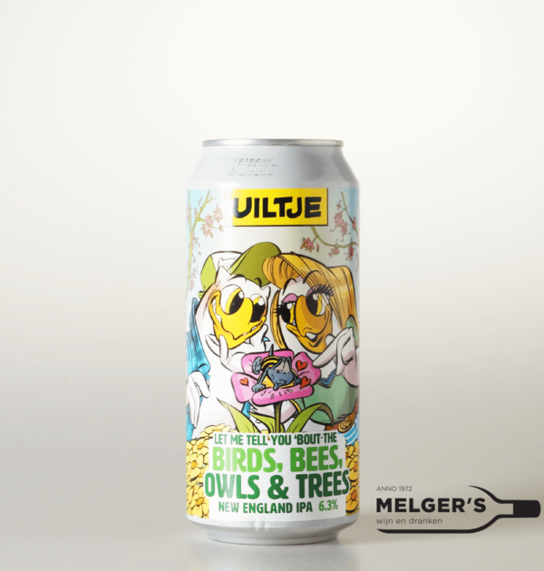 Uiltje - Fresh 'n Fast Let Me Tell You 'bout the Birds, Bees, Owls And the Trees New England IPA 44cl Blik