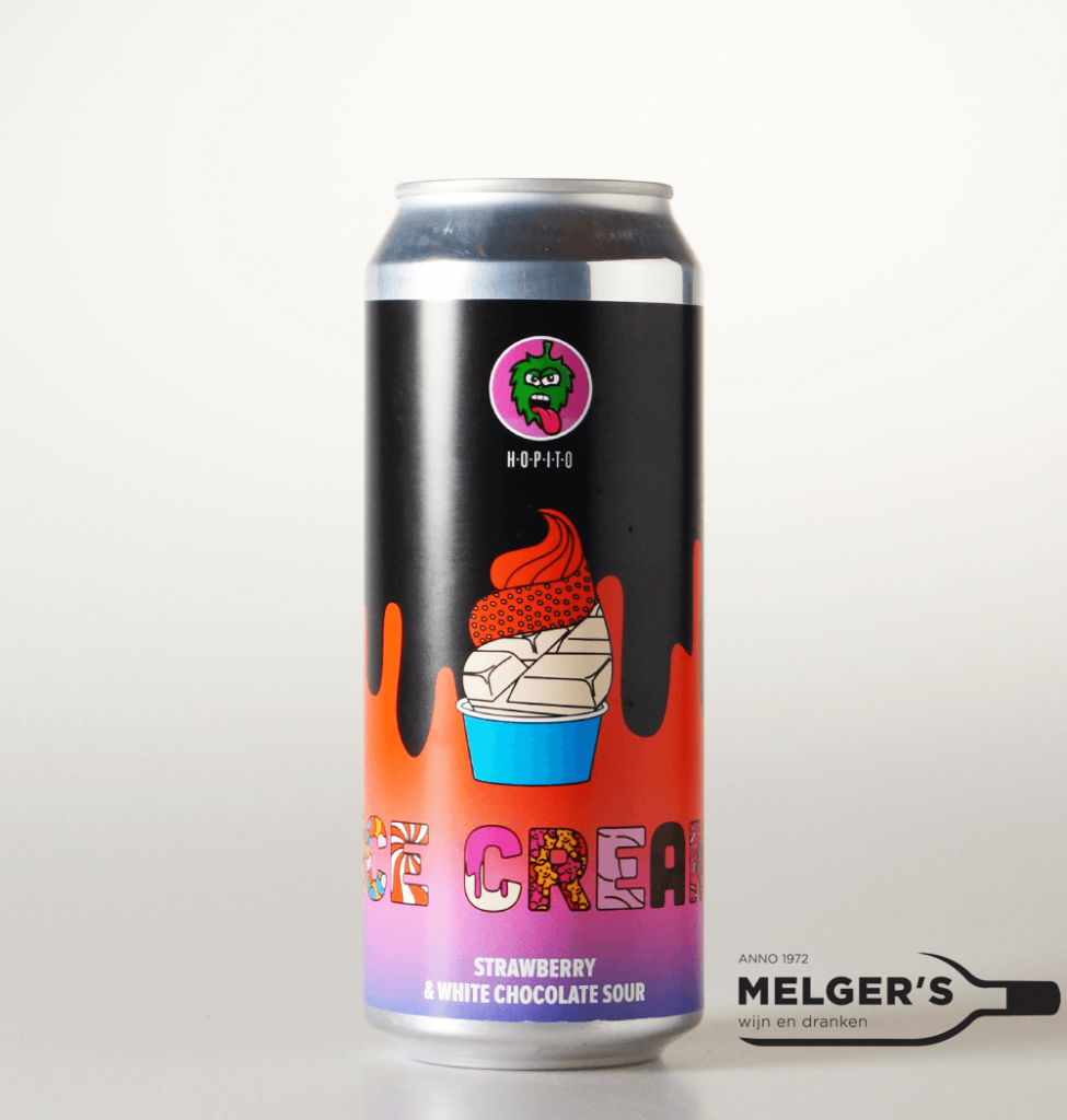 Browar Hopito Ice Cream Strawberry & White Chocolate Smoothie Sour