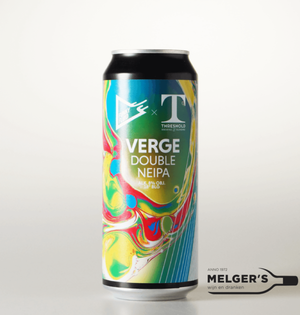 Funky Fluid x Threshold Brewing & Blending - Verge New England Double IPA 50cl Blik