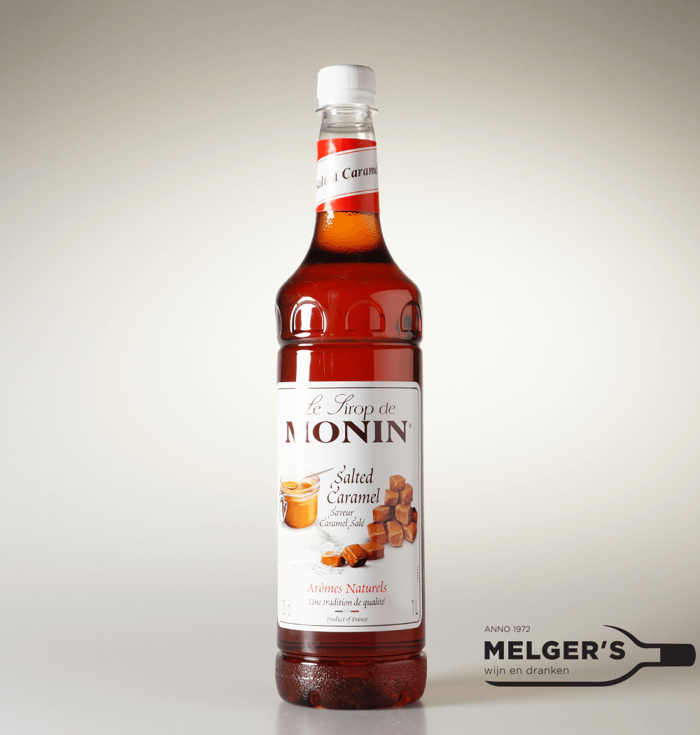Monin Salted Caramel 100cl Pet - Melgers Wijn en Dranken