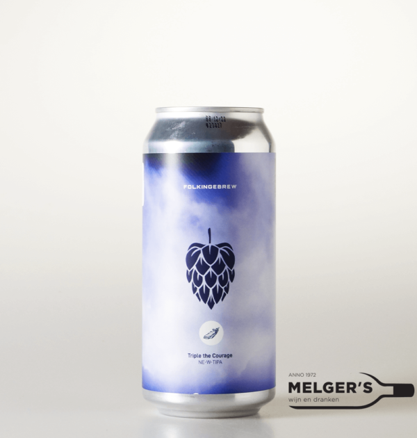 Folkingebrew x Bravoure - Triple the Courage New England White TIPA 44cl Blik