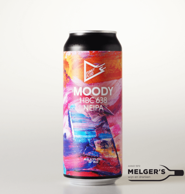 Funky Fluid - Moody HBC 638 NEIPA 50cl Blik