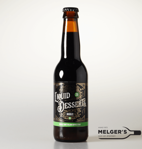 Big Belly - Liquid Desserts #26 Double Shot Italian Coffee Stout 33cl