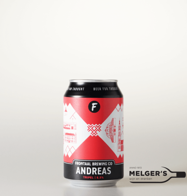 Frontaal - Andreas Tripel 33cl Blik