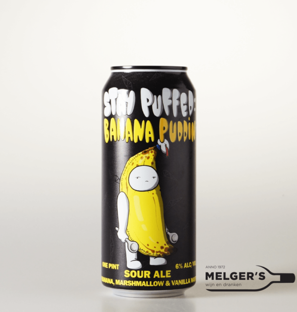 Dankhouse - Stay puffed Banana Puddin - Sour Ale Blik 47,3cl