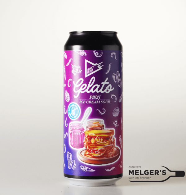 Funky Fluid - Gelato PB&J Ice Cream Smoothie Sour Ale 50cl Blik