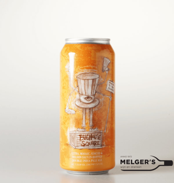 Hop Butcher For The World - Bughouse Square DIPA Blik 47,5cl