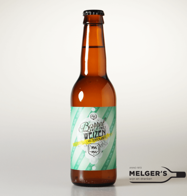 Bierbroeders - Barrel West-Fries Weizen 0,3% 33cl Alcoholarm