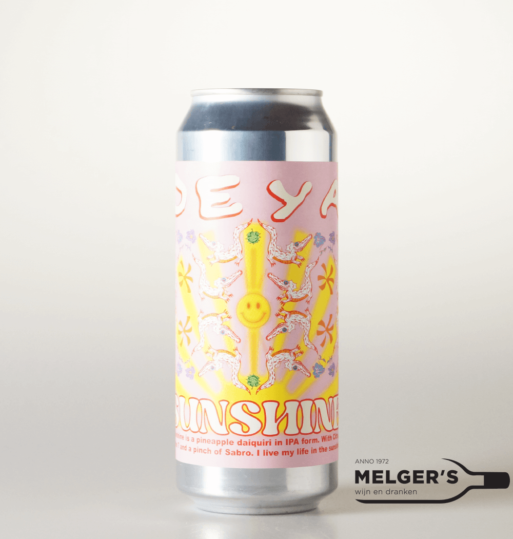 DEYA Brewing Sunshine New England IPA 50cl Blik Melgers Wijn en Dranken