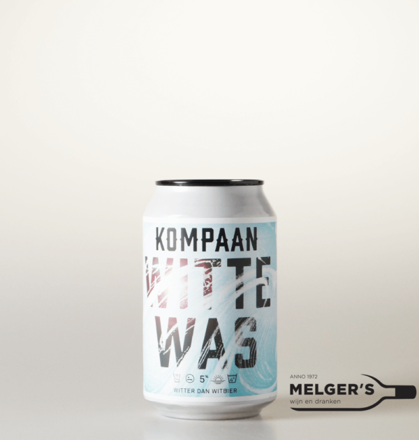 Kompaan - Witte Was Witbier 33cl Blik