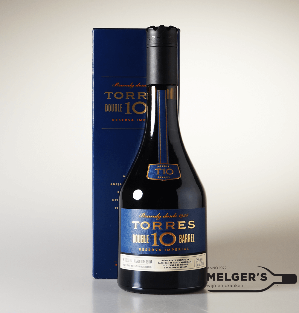 Torres 10 Double Barrel Reserva Imperial 70 cl - Melgers Wijn en Dranken