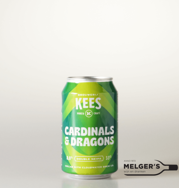 Kees x Cloudwater - Cardinals & Dragons New England Double IPA 33cl Blik