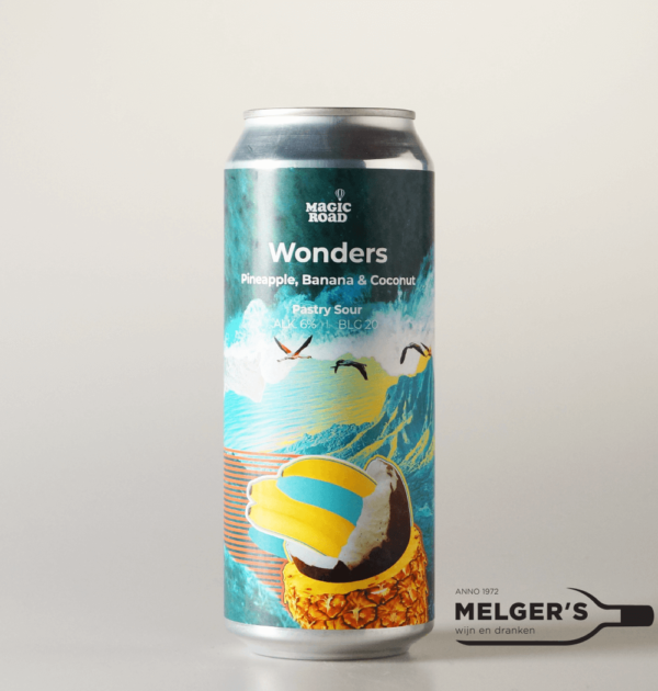 Magic Road - Wonders - Pineapple Banana & Coconut Smoothie Sour Ale 50cl Blik