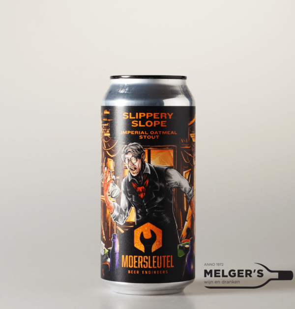 Moersleutel - Slippery Slope Imperial Oatmeal Stout 44cl Blik