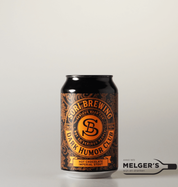 Sori Brewing - Dark Humor Club - Hot Chocolate Imperial Stout 33cl Blik