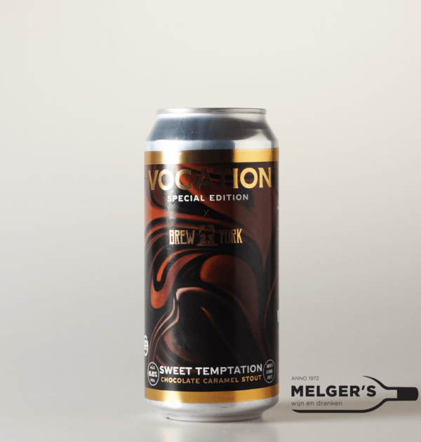 Vocation x Brew York - Sweet Temptation Chocolate Caramel Stout 44cl Blik