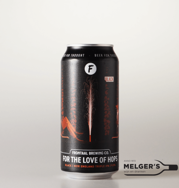 Frontaal - For the Love of Hops Black New England Triple IPA 44cl Blik